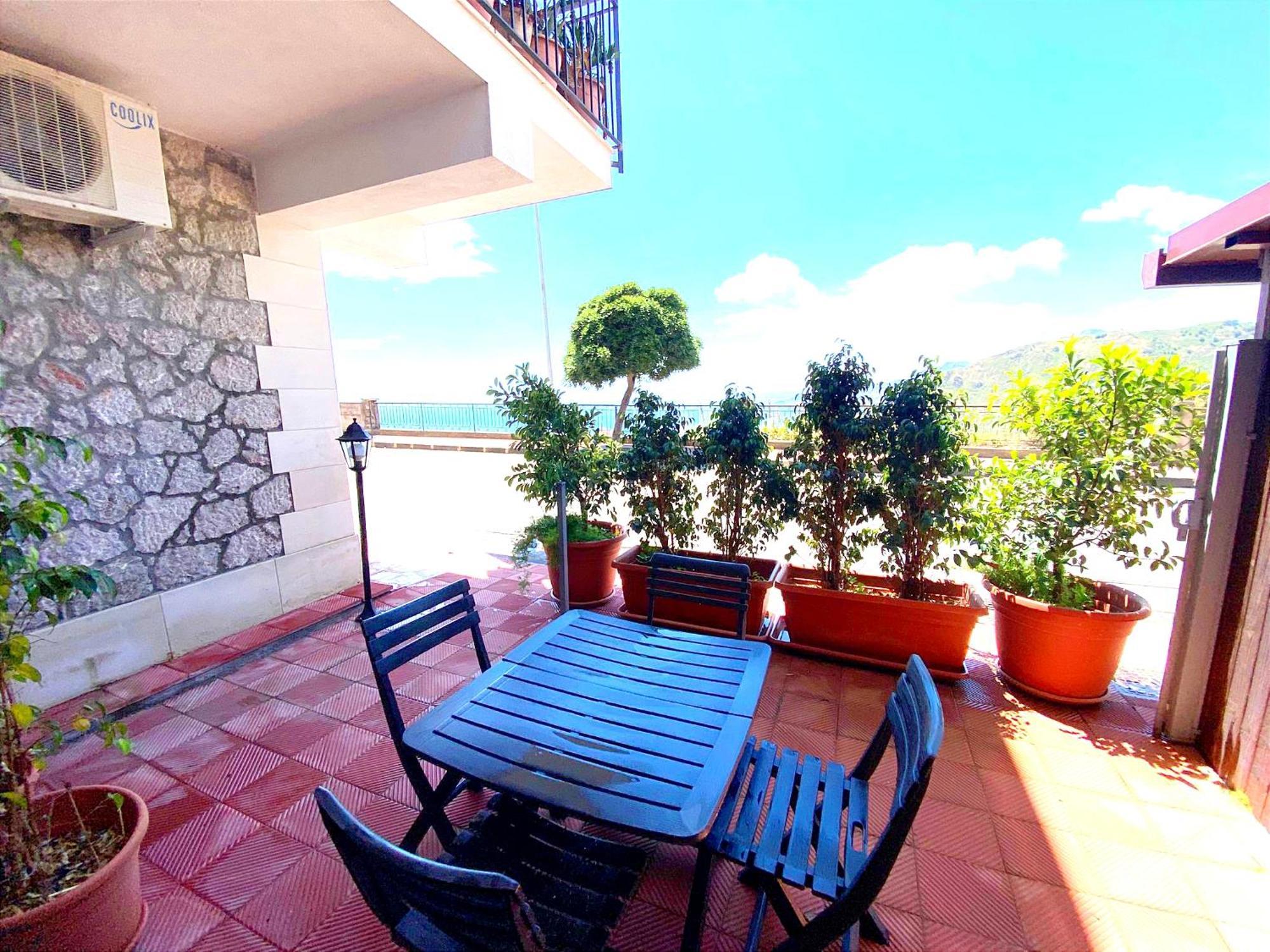 Apartament Casa Luca Forza dʼAgro Zewnętrze zdjęcie
